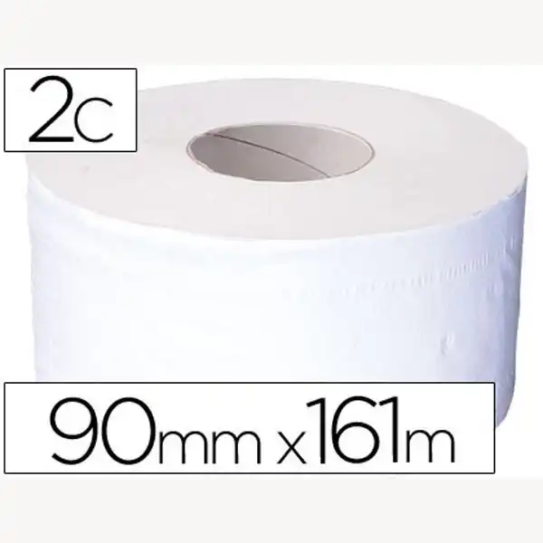 PAPEL HIGIENICO JUMBO 2/C BLANCO-MANDRIL DE 62,5 MM -P/ DISPENSADOR 325 25874 PAPEL HIGIENICO JUMBO 2/C BLANCO-MANDRIL DE 62,5 MM -P/ DISPENSADOR 325 25874