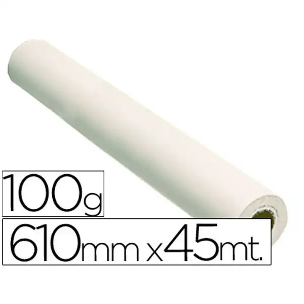 PAPEL REPROGRAFIA GRAFIC 100 GRS. P/ PLOTTER -PAPEL ESTUCADO BLANCO MATE 610X45 MTS. 1440 DPI 33814 PAPEL REPROGRAFIA GRAFIC 100 GRS. P/ PLOTTER -PAPEL ESTUCADO BLANCO MATE 610X45 MTS. 1440 DPI 33814