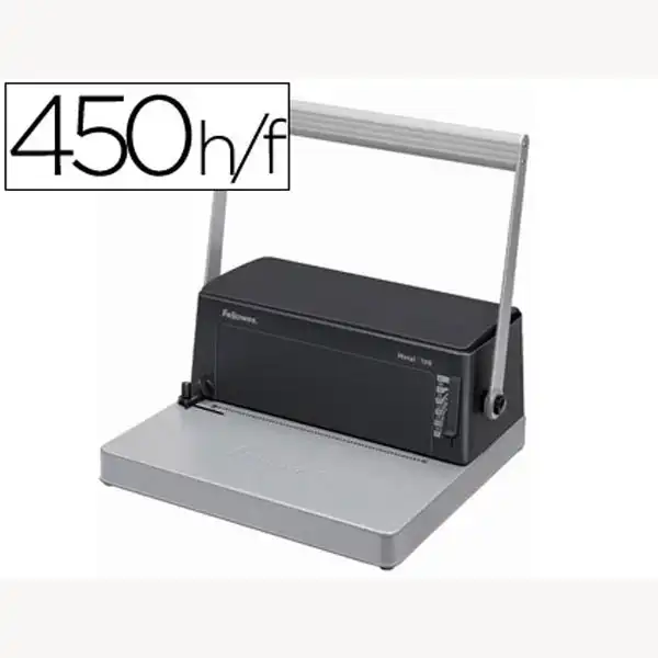ENCUADERNADORA P/ ESPIRAL FELLOWES ESP-100 5:1 PERFORA 20 HJ TAMAÑO A4 ENCUADERNA 450H INCLUYE ALIC 30102 34700 ENCUADERNADORA P/ ESPIRAL FELLOWES ESP-100 5:1 PERFORA 20 HJ TAMAÑO A4 ENCUADERNA 450H INCLUYE ALIC 30102 34700