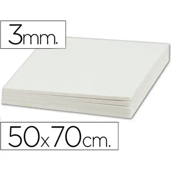 CARTON PLUMA LPP DOBLE CARA 50X70 CM ESPESOR 3 MM 35830 CARTON PLUMA LPP DOBLE CARA 50X70 CM ESPESOR 3 MM 35830