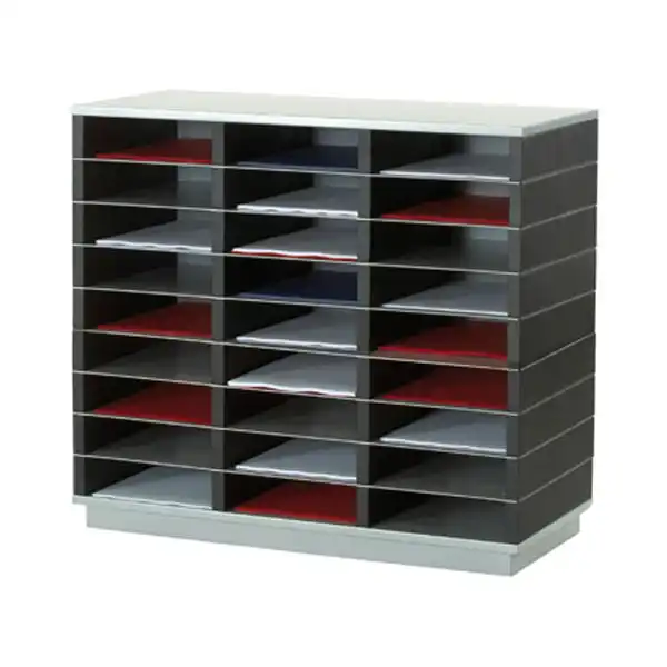 MUEBLE AUXILIAR FAST-PAPERFLOW27 CASILLAS PLASTICO-METAL 75X69X32,8 CM SK-133S1.35 Y SK-1BR.35 36347 MUEBLE AUXILIAR FAST-PAPERFLOW27 CASILLAS PLASTICO-METAL 75X69X32,8 CM SK-133S1.35 Y SK-1BR.35 36347