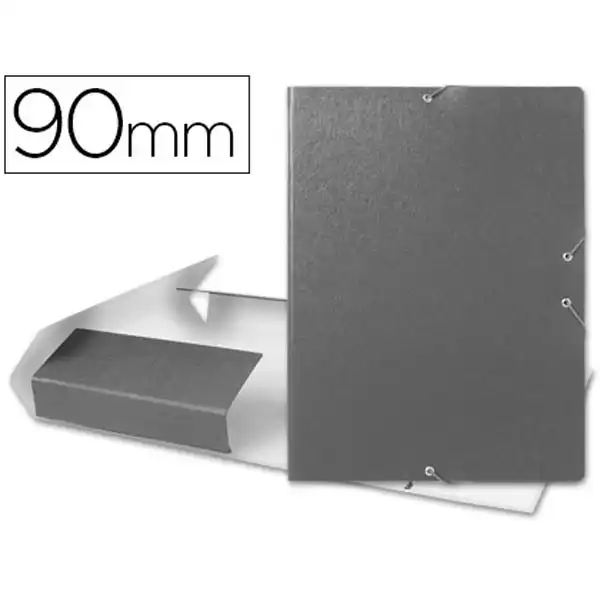 CARPETA PROYECTOS LIDERPAPEL Fº LOMO 90MM CARTON GOFRADO GRIS 37358 CARPETA PROYECTOS LIDERPAPEL Fº LOMO 90MM CARTON GOFRADO GRIS 37358