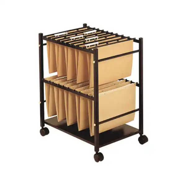 CARRITO P/ CARPETAS COLGANTES Q-CONNECT NEGRO CON RUEDAS P/ CARPETAS TAMAÑO Fº CARRO FIJO 43520 CARRITO P/ CARPETAS COLGANTES Q-CONNECT NEGRO CON RUEDAS P/ CARPETAS TAMAÑO Fº CARRO FIJO 43520