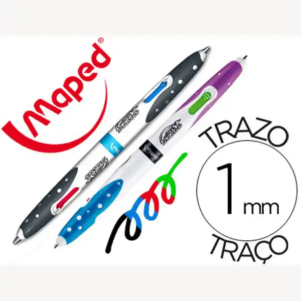 BOLIGRAFO MAPED CUATRO COLORES 46166 BOLIGRAFO MAPED CUATRO COLORES 46166