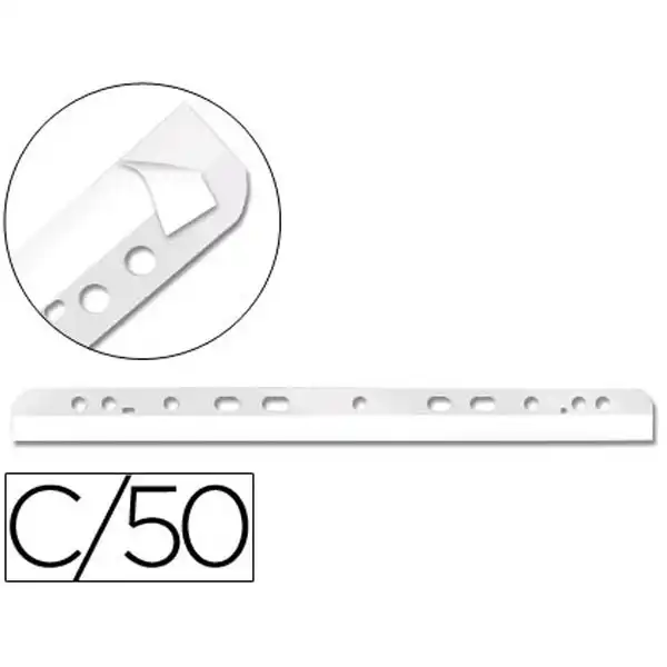 TIRA MULTITALADRO AUTOADHESIVAQ-CONNECT P/ DOCUMENTOS A-4 Y A-5 PACK DE 50 UNIDADES 46175 TIRA MULTITALADRO AUTOADHESIVAQ-CONNECT P/ DOCUMENTOS A-4 Y A-5 PACK DE 50 UNIDADES 46175