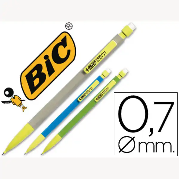 PORTAMINAS BIC MATIC ECOLOGICO 0,7MM UNIDAD 46753 PORTAMINAS BIC MATIC ECOLOGICO 0,7MM UNIDAD 46753