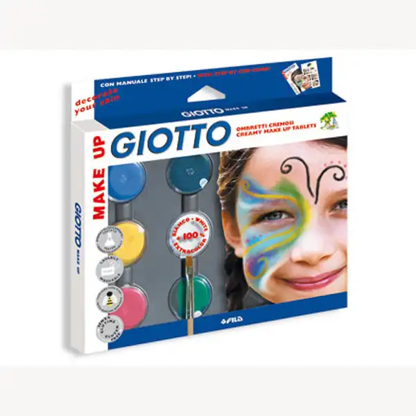 SET GIOTTO MAKE UP SOMBRA COSMETICA +PINCEL+ESPONJA+GUIA MAQUILLAJE 47458 SET GIOTTO MAKE UP SOMBRA COSMETICA +PINCEL+ESPONJA+GUIA MAQUILLAJE 47458