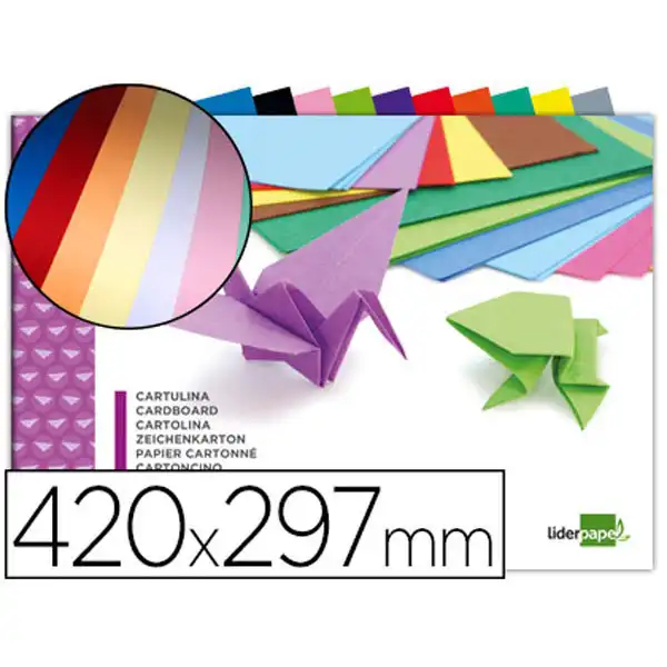 BLOC TRABAJOS MANUALES LPP CARTULINA 297X420MM 10 HJ COLORES SURTIDOS 51867 BLOC TRABAJOS MANUALES LPP CARTULINA 297X420MM 10 HJ COLORES SURTIDOS 51867