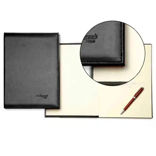 LIBRO DE FIRMAS AUTOGRAPH 6876 TAPA ACOLCHADA NEGRA 305X210 MM 57052 LIBRO DE FIRMAS AUTOGRAPH 6876 TAPA ACOLCHADA NEGRA 305X210 MM 57052