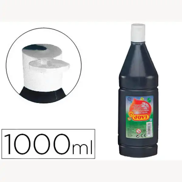TEMPERA LIQUIDA JOVI ESCOLAR 1000 ML NEGRO 511-30 57429 TEMPERA LIQUIDA JOVI ESCOLAR 1000 ML NEGRO 511-30 57429