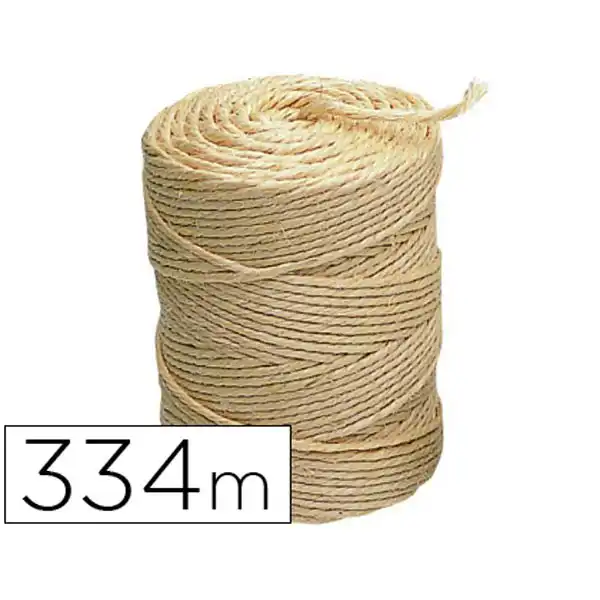 CUERDA SISAL 3 CABOS LIDERPAPEL ROLLO 2 KG 59432 CUERDA SISAL 3 CABOS LIDERPAPEL ROLLO 2 KG 59432