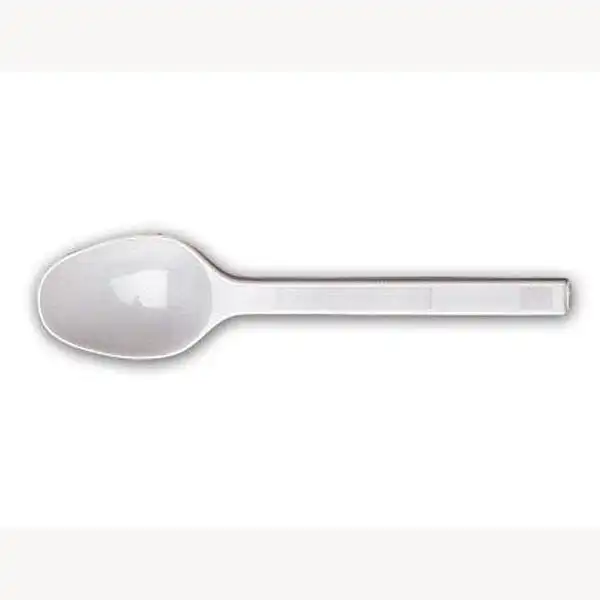 CUCHARA DE PLASTICO BLANCA PAQ. DE 100 59939 CUCHARA DE PLASTICO BLANCA PAQ. DE 100 59939