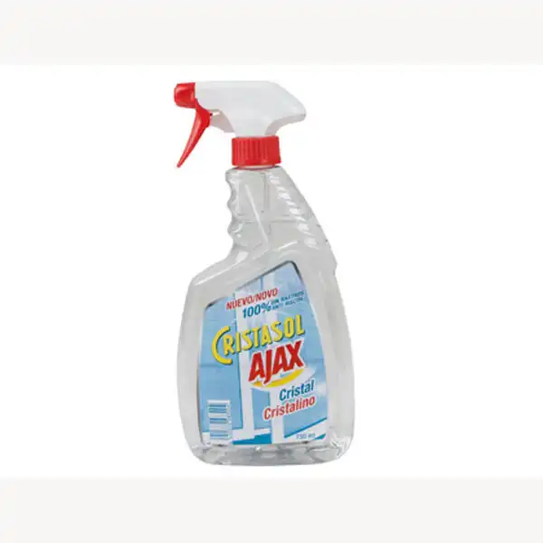 LIMPIACRISTALES LIQUIDO CRISTASOL CRISTALINO CON PISTOLA PULVERIZADORA 750 ML 59987 LIMPIACRISTALES LIQUIDO CRISTASOL CRISTALINO CON PISTOLA PULVERIZADORA 750 ML 59987