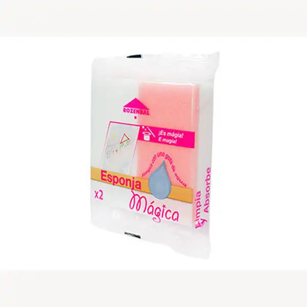 ESPONJA MAGICA BICAPA PACK DE 2 UNIDADES 62893 ESPONJA MAGICA BICAPA PACK DE 2 UNIDADES 62893