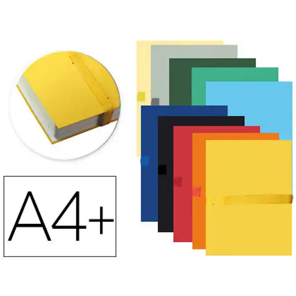 CARPETA DE PROYECTO EXACOMPTA A4 LOMO HASTA 130 MM EXTENSIBLE CON TIRA DE VELCRO COLORES SURTIDOS 63285 CARPETA DE PROYECTO EXACOMPTA A4 LOMO HASTA 130 MM EXTENSIBLE CON TIRA DE VELCRO COLORES SURTIDOS 63285
