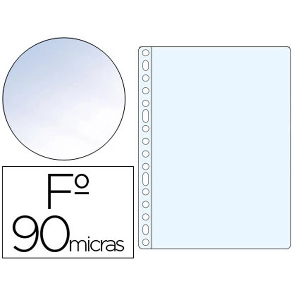 FUNDA MULTITALADRO SARO Fº 90 MC PVC CRISTAL CAJA DE 100 UNIDADES 63902 FUNDA MULTITALADRO SARO Fº 90 MC PVC CRISTAL CAJA DE 100 UNIDADES 63902