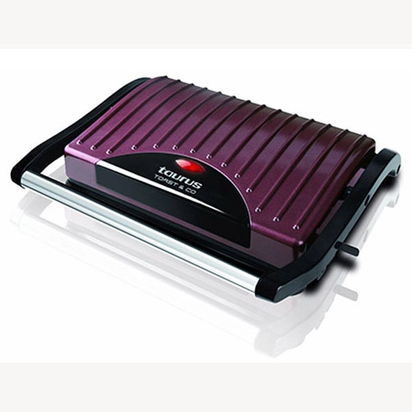 GRILL TOSTADOR TAURUS ANTIADHERENTE 2 PLACAS 1400W 71800 GRILL TOSTADOR TAURUS ANTIADHERENTE 2 PLACAS 1400W 71800