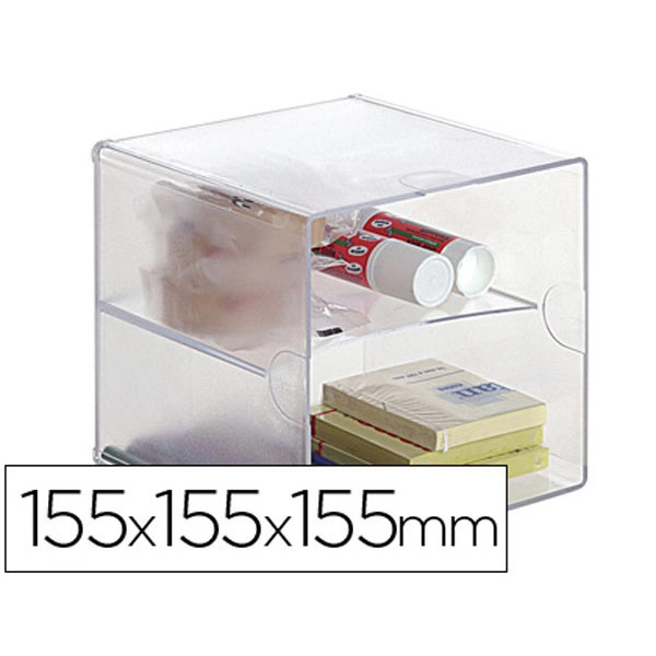 ARCHICUBO ARCHIVO 2000 CON 2 SEPARADORES ORGANIZADOR MODULAR PLASTICO 155X155X155 MM 71951 ARCHICUBO ARCHIVO 2000 CON 2 SEPARADORES ORGANIZADOR MODULAR PLASTICO 155X155X155 MM 71951