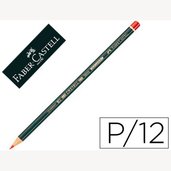 LAPICES COPIATIVO FABER CASTELL ROJO UNIDAD 73075 LAPICES COPIATIVO FABER CASTELL ROJO UNIDAD 73075