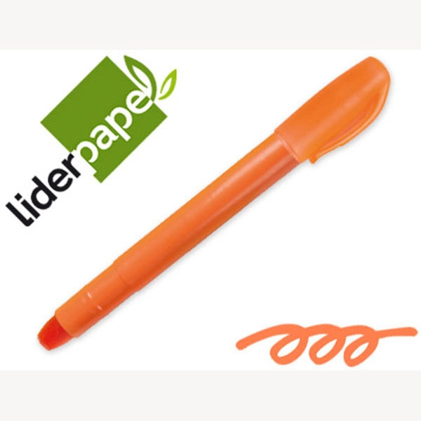 MARCADOR DE CERA GEL LIDERPAPEL FLUORESCENTE NARANJA 74322 MARCADOR DE CERA GEL LIDERPAPEL FLUORESCENTE NARANJA 74322