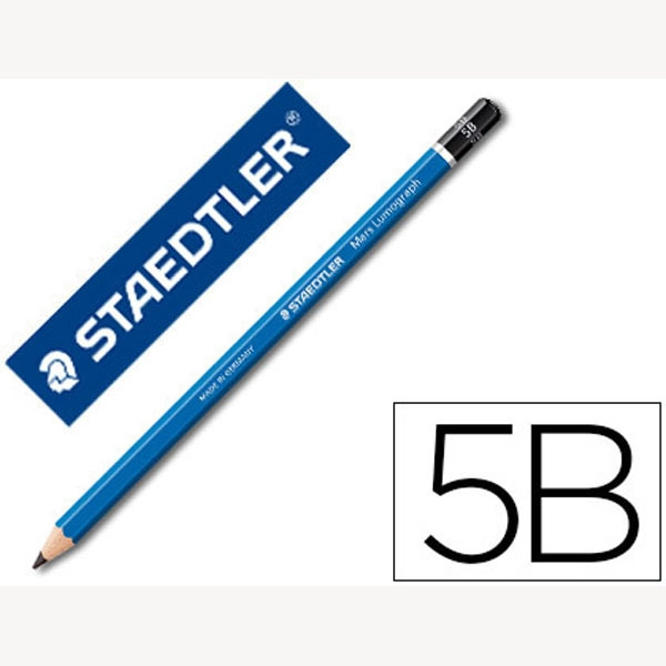 LAPICES DE GRAFITO STAEDTLER MARS LUMOGRAPH 100 5B UNIDAD 77487 LAPICES DE GRAFITO STAEDTLER MARS LUMOGRAPH 100 5B UNIDAD 77487
