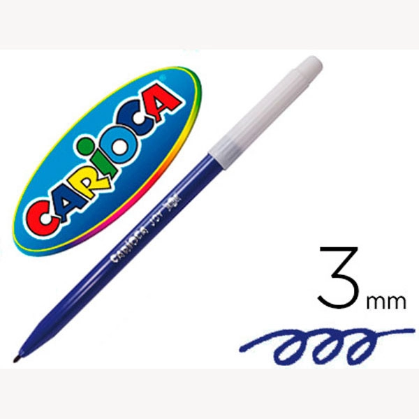 ROTULADOR CARIOCA JOY BINGO AZUL OSCURO UNIDAD CAJA 50 UDS 77823 ROTULADOR CARIOCA JOY BINGO AZUL OSCURO UNIDAD CAJA 50 UDS 77823