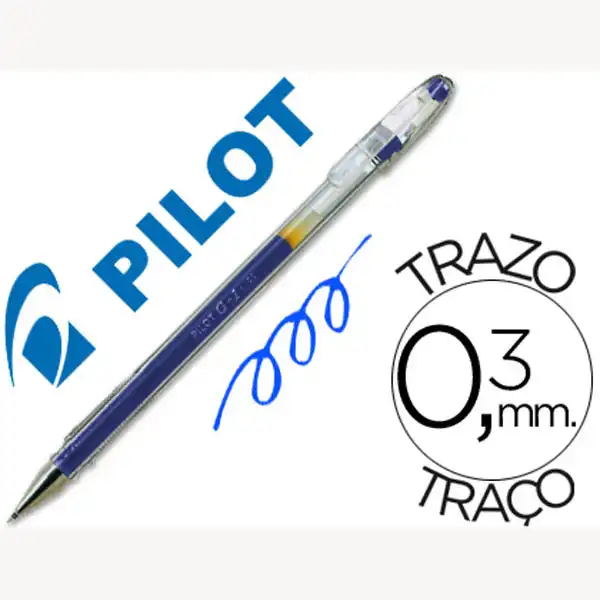 BOLIGRAFO PILOT G-1 AZUL TINTA GEL 96537 BOLIGRAFO PILOT G-1 AZUL TINTA GEL 96537