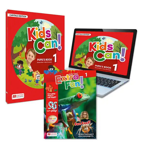 KIDS CAN 1 CAP LETTERS ALUM+EXTRAFUN EPK MACMILLAN 9781035103515 KIDS CAN 1 CAP LETTERS ALUM+EXTRAFUN EPK MACMILLAN 9781035103515