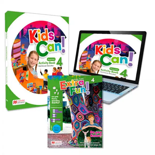 KIDS CAN 4 ACTIVITY BOOK MACMILLAN 9781380053206 KIDS CAN 4 ACTIVITY BOOK MACMILLAN 9781380053206