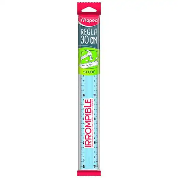 REGLA MAPED 30 CM IRROMPIBLE (245612) REGLA MAPED 30 CM IRROMPIBLE (245612)