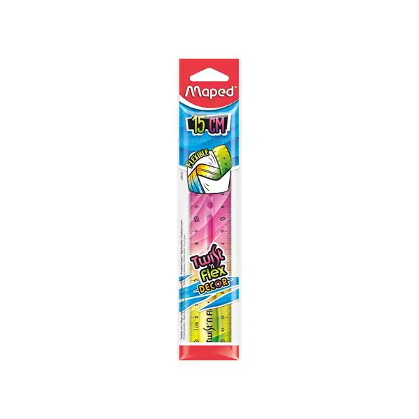 REGLA MAPED FLEXIBLE 15 CM TWIST N FLEX 48840 (279115) REGLA MAPED FLEXIBLE 15 CM TWIST N FLEX 48840 (279115)