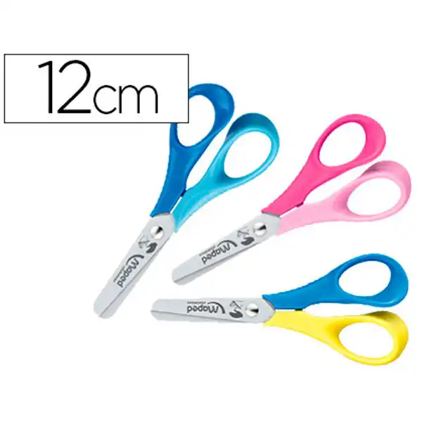 TIJERA MAPED 3D 12CM REFLEX ZURDOS 472512 21887 TIJERA MAPED 3D 12CM REFLEX ZURDOS 472512 21887