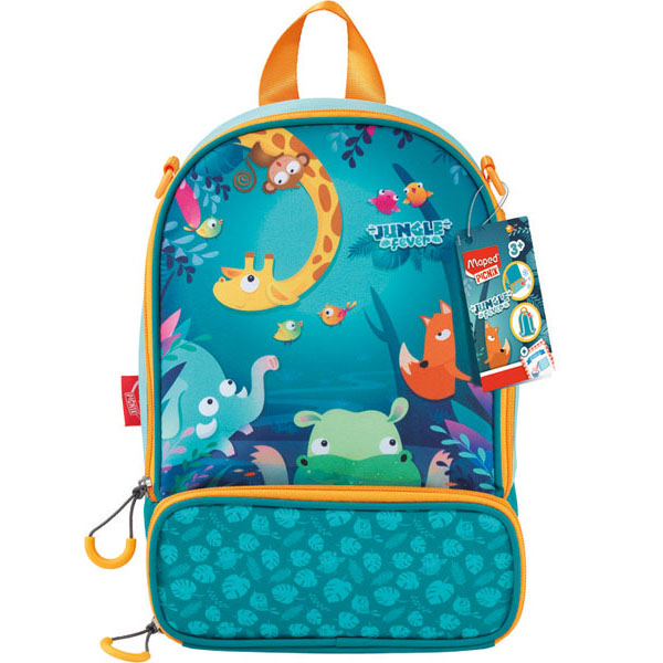 MOCHILA CON BOLSA DE COMIDA JUNGLE FEVER 879099 MAPED MOCHILA CON BOLSA DE COMIDA JUNGLE FEVER 879099 MAPED