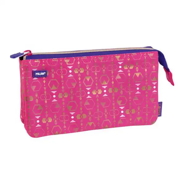PORTATODO MILAN 5 COMPARTIMIENTOS COPPER 3 ROSA 081133CP3P PORTATODO MILAN 5 COMPARTIMIENTOS COPPER 3 ROSA 081133CP3P