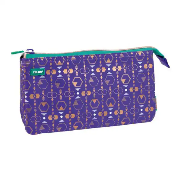 PORTATODO MILAN 5 COMPARTIMIENTOS COPPER 3 VIOLETA 081133CP3PR PORTATODO MILAN 5 COMPARTIMIENTOS COPPER 3 VIOLETA 081133CP3PR