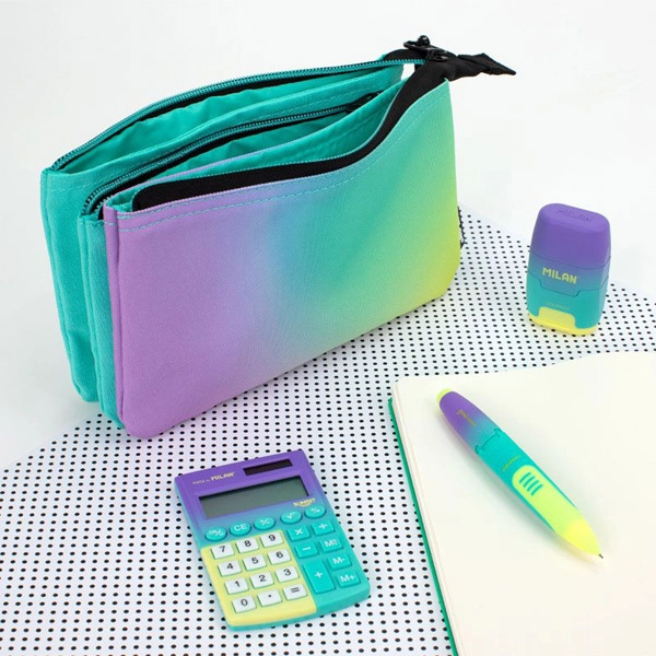 PORTATODO MILAN 5 COMPARTIMIENTOS SUNSET VERDE 081133SN1GR