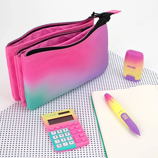 PORTATODO MILAN 5 COMPARTIMIENTOS SUNSET ROSA 081133SN1P PORTATODO MILAN 5 COMPARTIMIENTOS SUNSET ROSA 081133SN1P