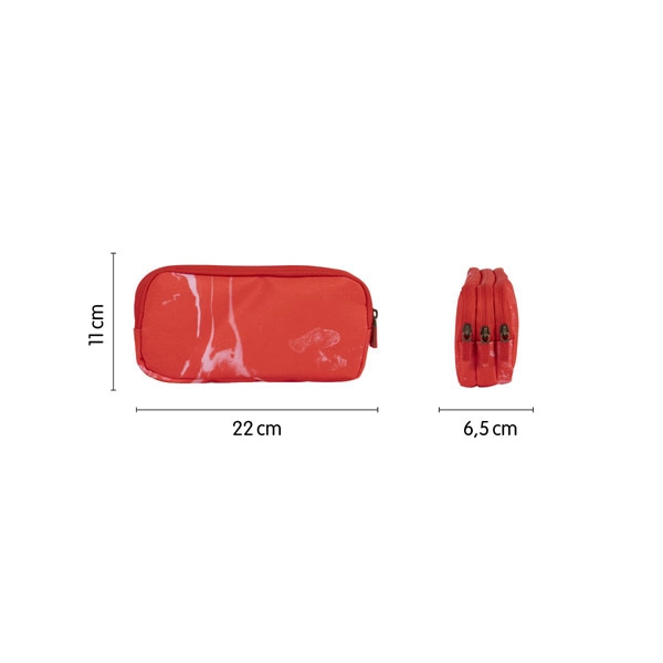 PORTATODO MILAN 3 COMPARTIMIENTOS LAVA ROJO 081135LVR PORTATODO MILAN 3 COMPARTIMIENTOS LAVA ROJO 081135LVR