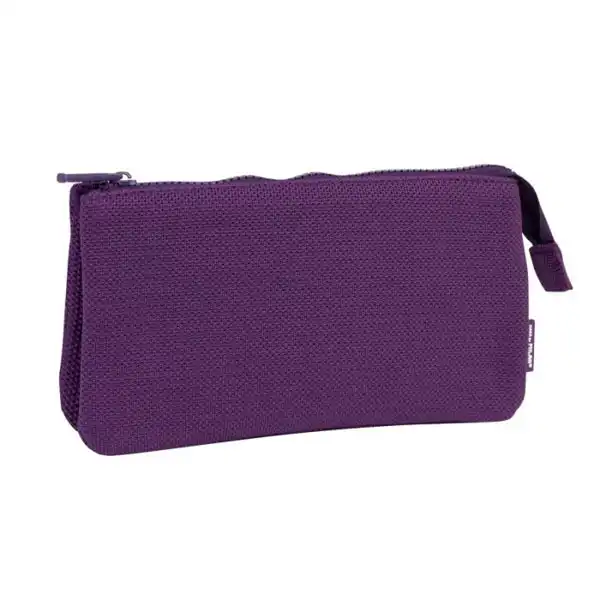 PORTATODO MILAN 2 COMPARTIMIENTOS KNIT LILA 081139KTP PORTATODO MILAN 2 COMPARTIMIENTOS KNIT LILA 081139KTP