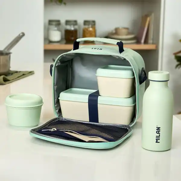 SANDWICHERA FIAMBRERA RECTANGULAR 0,75LT COLECCION 430 SINCE 1918 TAPA VERDE MILAN 085110P SANDWICHERA FIAMBRERA RECTANGULAR 0,75LT COLECCION 430 SINCE 1918 TAPA VERDE MILAN 085110P