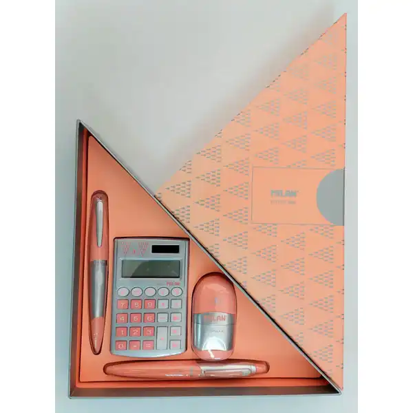 CAJA DE REGALO TRIANGULAR SILVER ROSA MILAN 08738 CAJA DE REGALO TRIANGULAR SILVER ROSA MILAN 08738