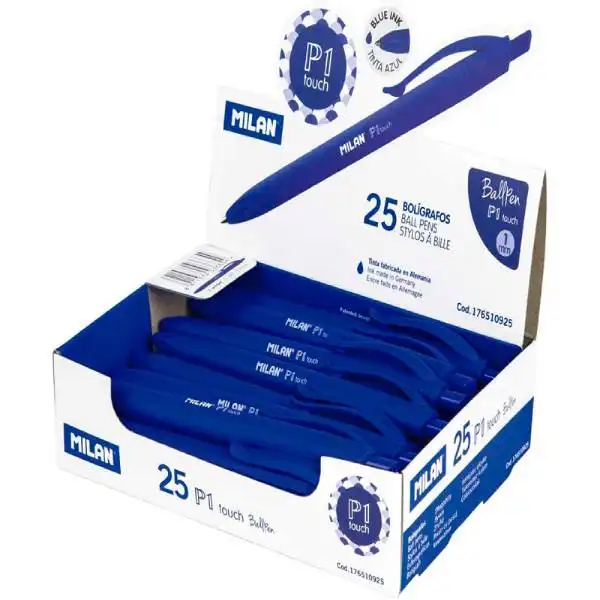 BOLIGRAFO MILAN P1 TOUCH PUNTA 1 MM. AZUL 154002 (176510925) BOLIGRAFO MILAN P1 TOUCH PUNTA 1 MM. AZUL 154002 (176510925)