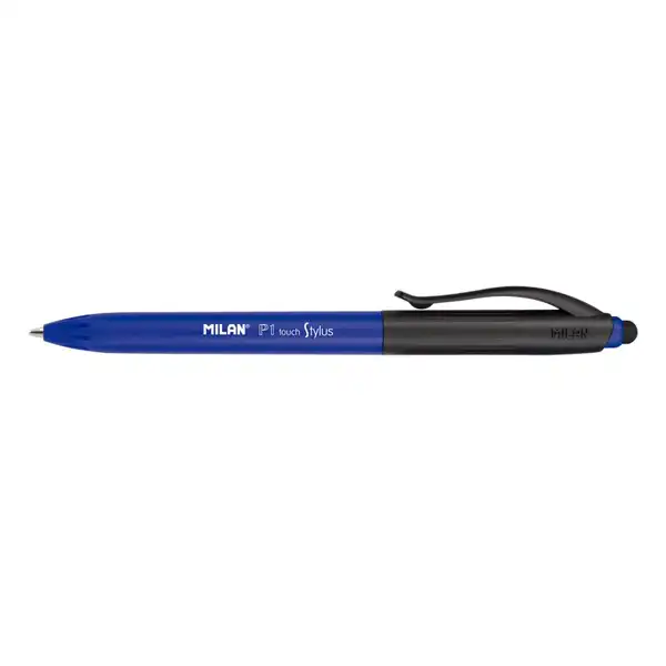 BOLIGRAFO MILAN P1 TOUCH STYLUS PUNTA 1 MM. AZUL (1765914925B)