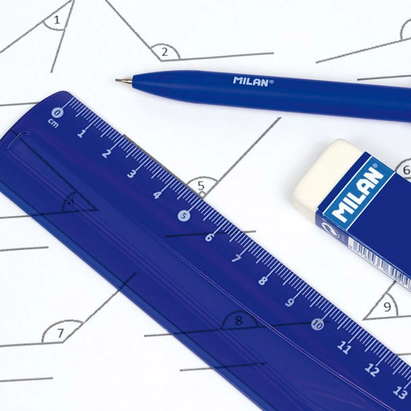 KIT DE REGLAS FLEX&RESISTANT AZUL NUEVO DISEÑO MILAN 359801A