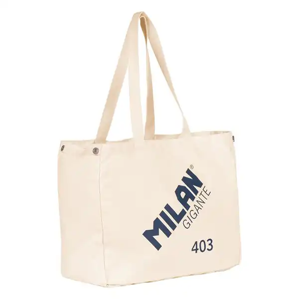 BOLSO TOTE BAG GRANDE COLECCION MILAN GIGANTE 403 SINCE 1918 BEIGE 62102G403BG BOLSO TOTE BAG GRANDE COLECCION MILAN GIGANTE 403 SINCE 1918 BEIGE 62102G403BG