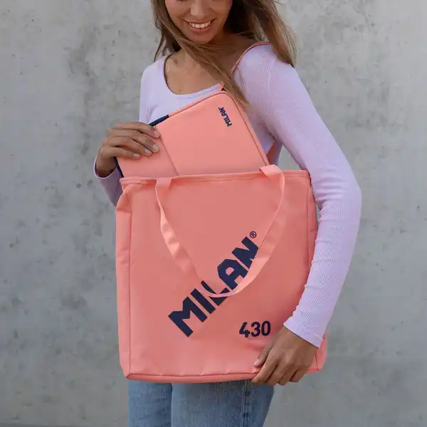BOLSO SHOPPER COLECCION 430 SINCE 1918 ROSA 62102SNCP