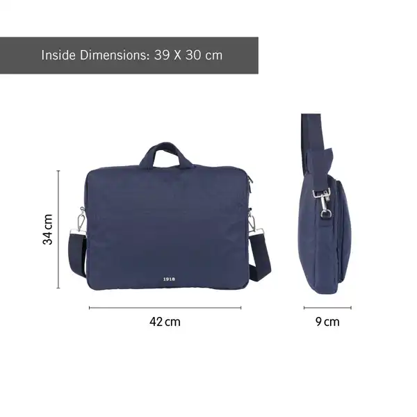 Maletín para portátil colección 430 since 1918 azul Milan 624303SNCB Maletín para portátil colección 430 since 1918 azul Milan 624303SNCB