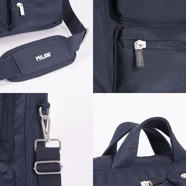 Maletín para portátil colección 430 since 1918 azul Milan 624303SNCB Maletín para portátil colección 430 since 1918 azul Milan 624303SNCB