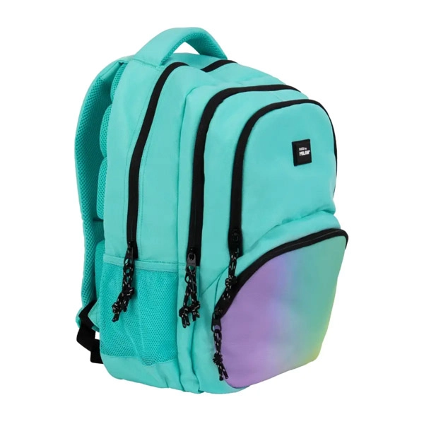 Mochila 5 cremalleras (25L) colección Sunset turquesa 624604SN1GR Mochila 5 cremalleras (25L) colección Sunset turquesa 624604SN1GR