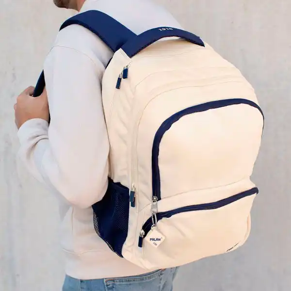 MOCHILA MILAN 25LT S.1918 BEIGE 624604SNCBG MOCHILA MILAN 25LT S.1918 BEIGE 624604SNCBG